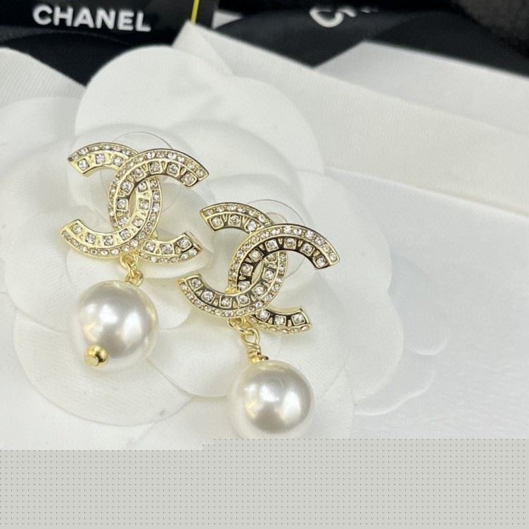 Ch*el earrings